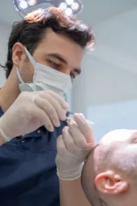 anesthesia part of hair transplant