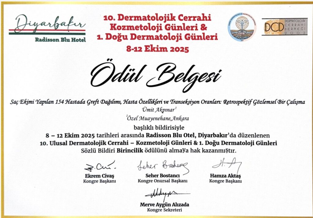 Ödül belgesi