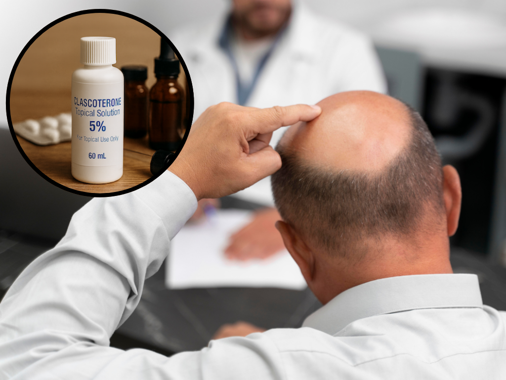 Clascoterone 5% For Male Pattern Hair Loss