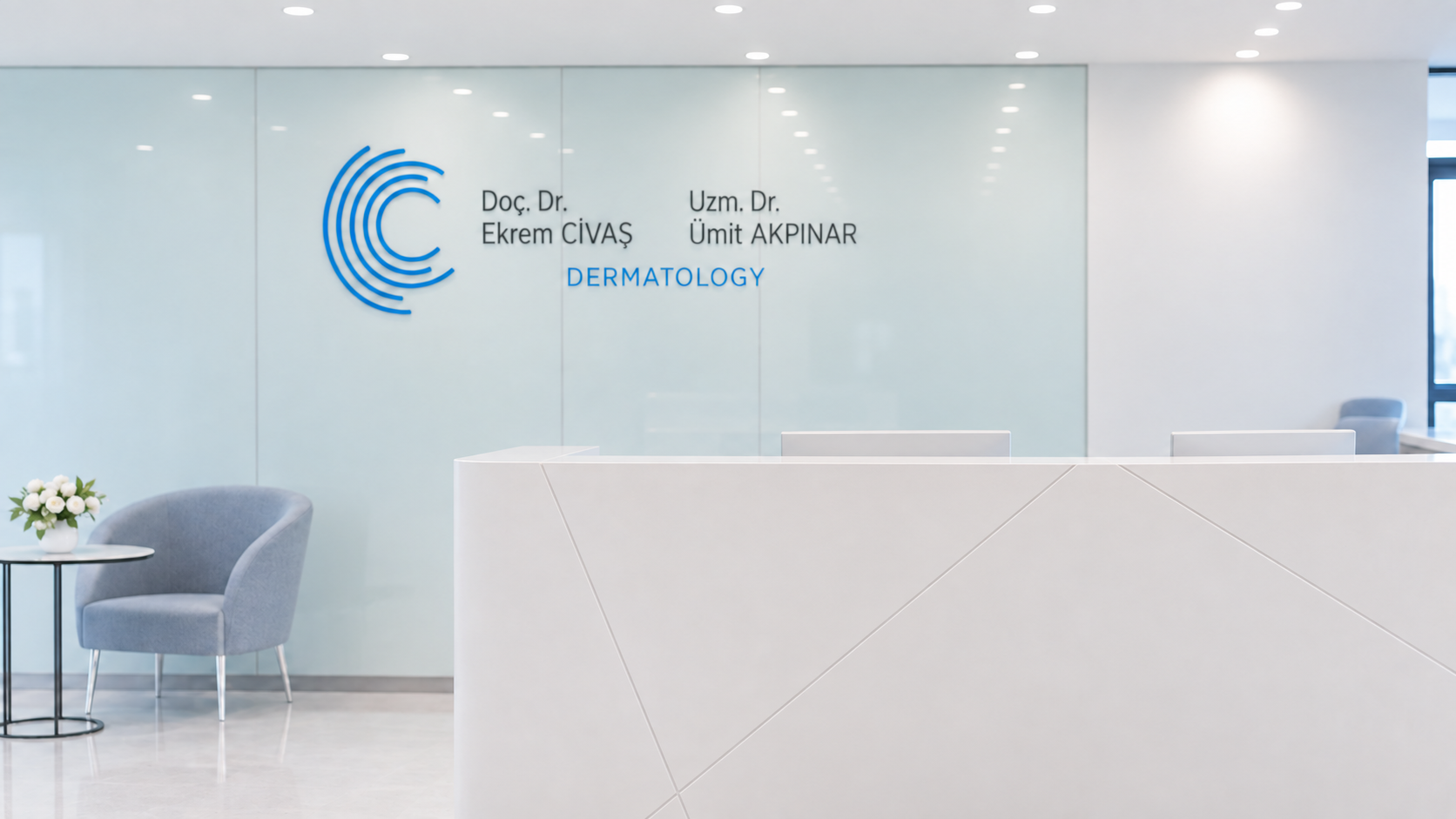 Civas hair transplant clinic reception
